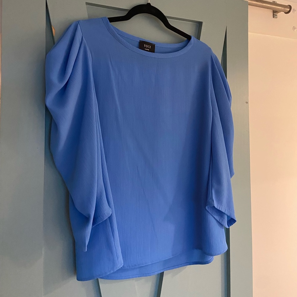 Vici Blue Blouse